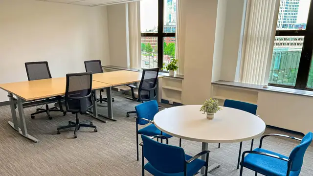Furnished private office available for rent at LocalWorks Hoffman Estates, IL